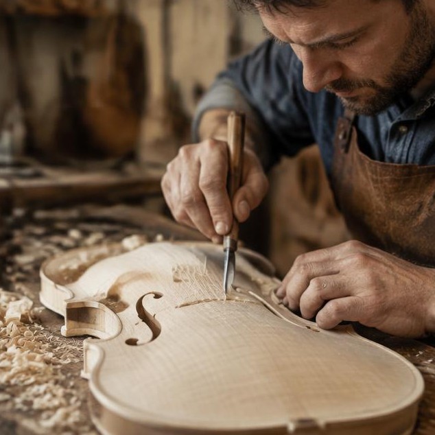 Luthier : préparer l’entretien d’un instrument à cordes