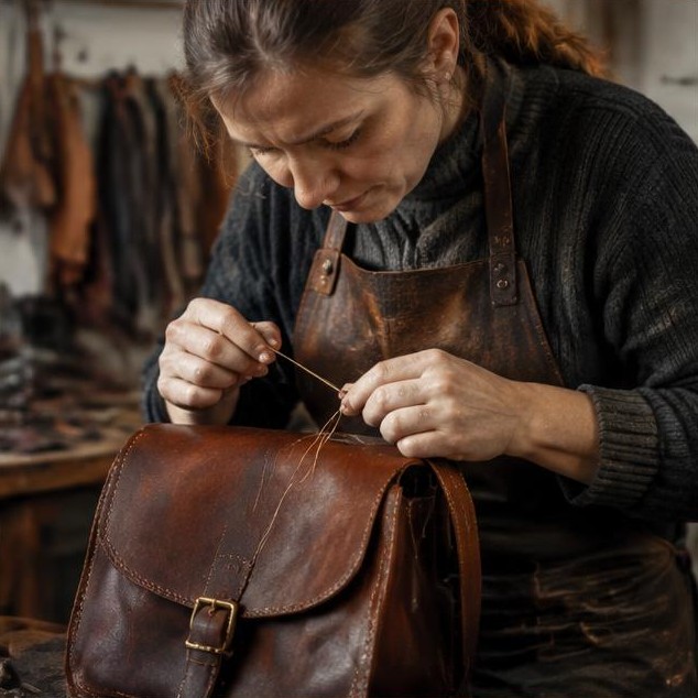 Sac en cuir artisanal : les détails d’un achat qui peut durer