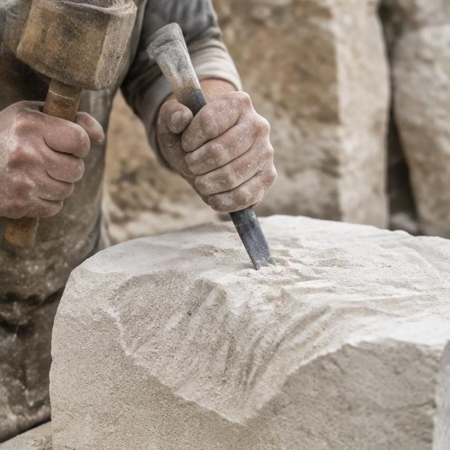 Tailleur de pierre : préparer la restauration d’un élément ancien