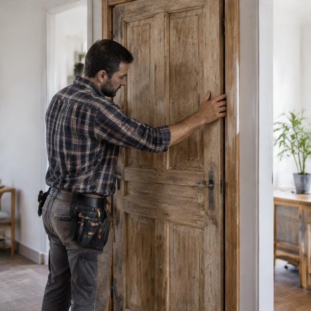 Porte intérieure ancienne : restaurer, ajuster ou remplacer ?