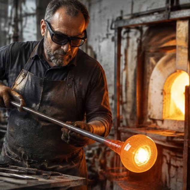 Verre soufflé : comprendre une pièce artisanale avant de la commander